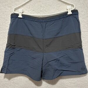 Tommy Bahama Swim Trunks Mens‎ 5" Inseam Blue Black Colorblock Vintage Size M